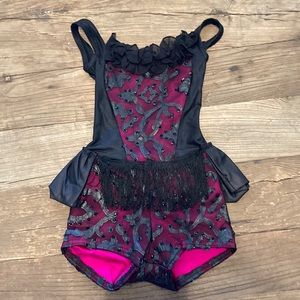 Girls dance costume